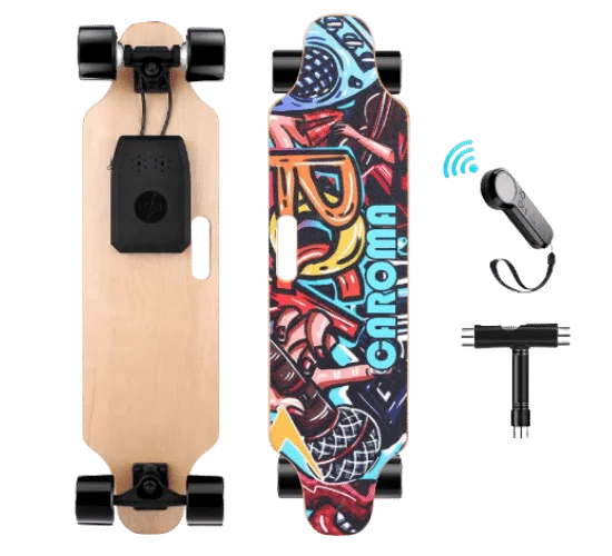 Caroma 36″ Skateboard - Best Electric Skateboard for Adults